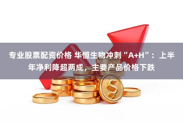 专业股票配资价格 华恒生物冲刺“A+H”：上半年净利降超两成，主要产品价格下跌